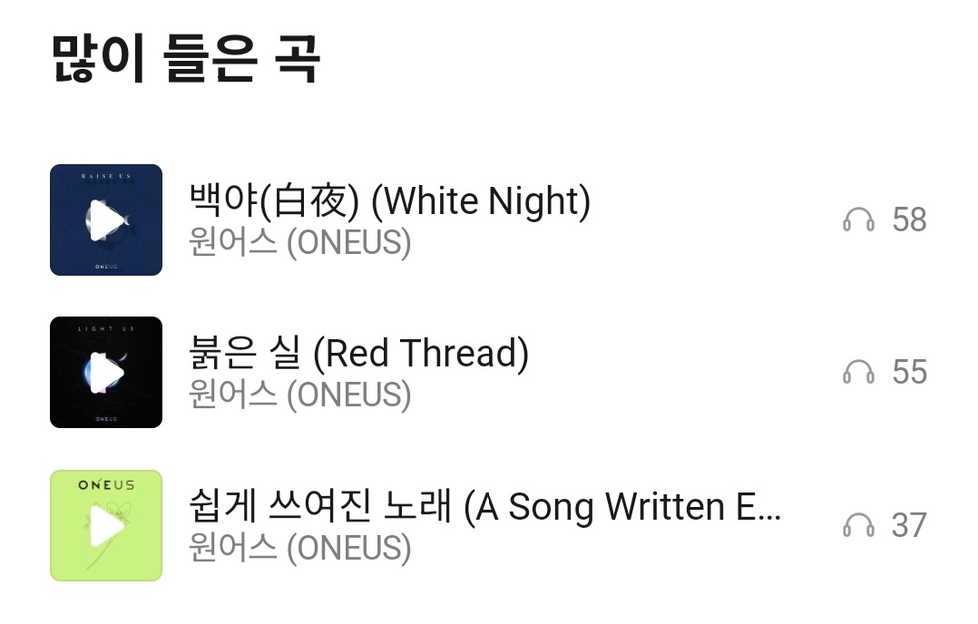 [잡담] 아이돌 노래만 듣는 케이팝 n년차의 최애 수록곡 26편 원어스 (+230629 업데이트) | 인스티즈