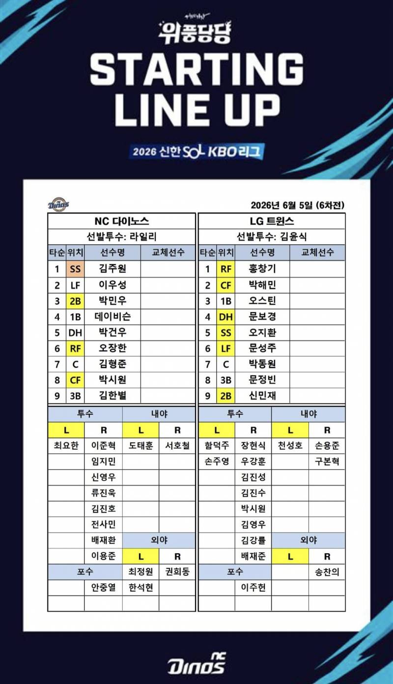 [알림/결과] 라인업 | 인스티즈