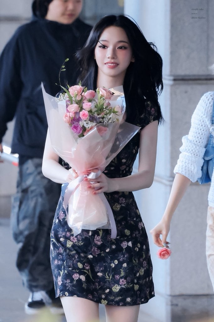 [잡담] 오늘 뮤뱅 퇴근한 카리나 | 인스티즈