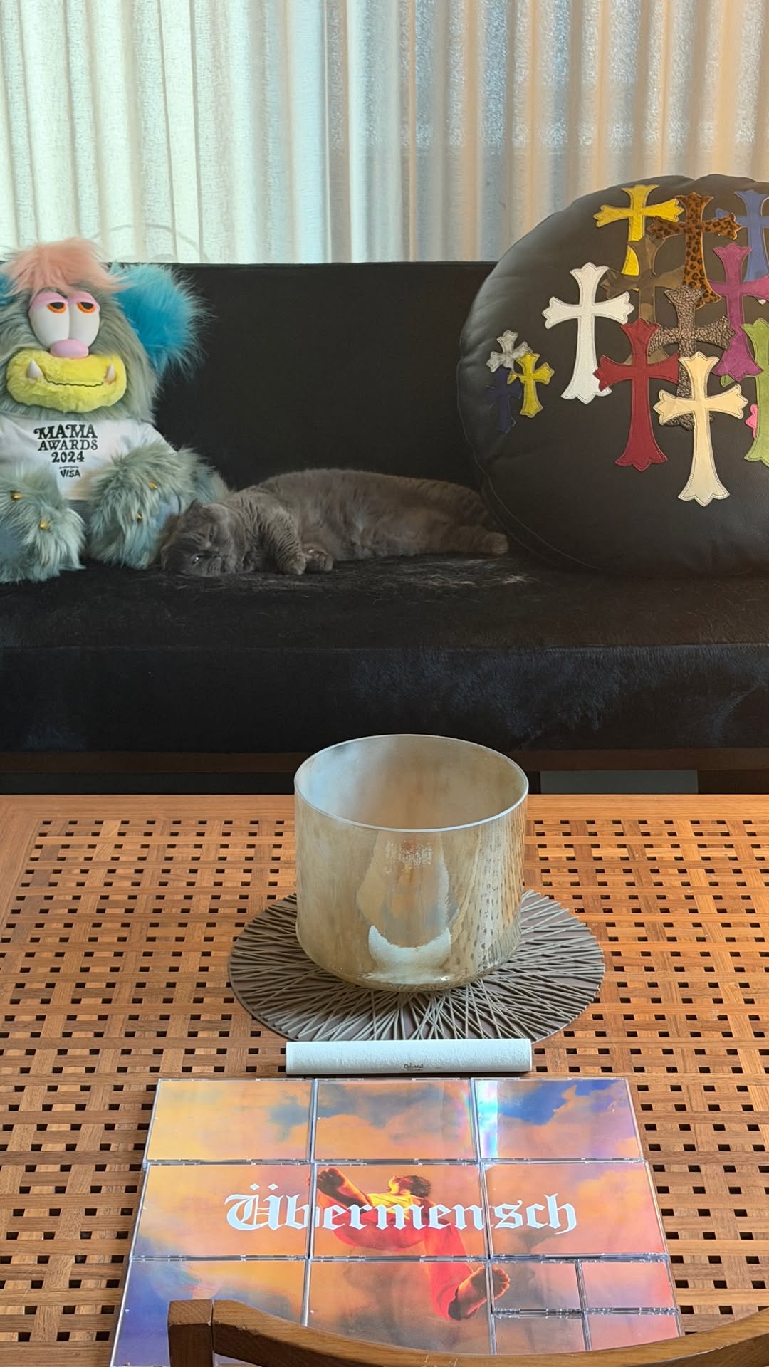 [잡담] 지디 1억 소파 차지한 뚱냥이.. | 인스티즈