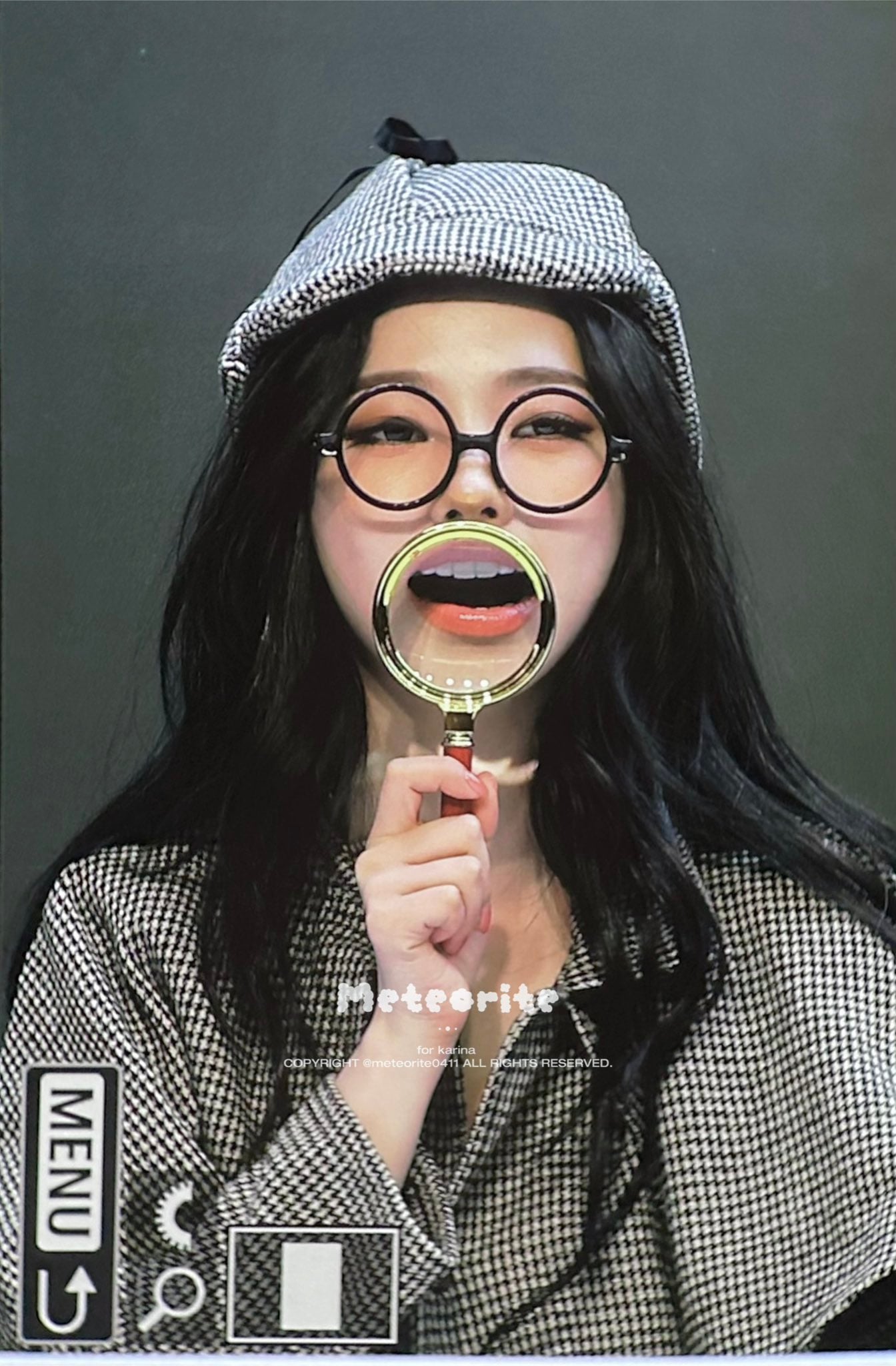 [잡담] 오늘자 에버라인 팬싸템 착용한 지민정 | 인스티즈
