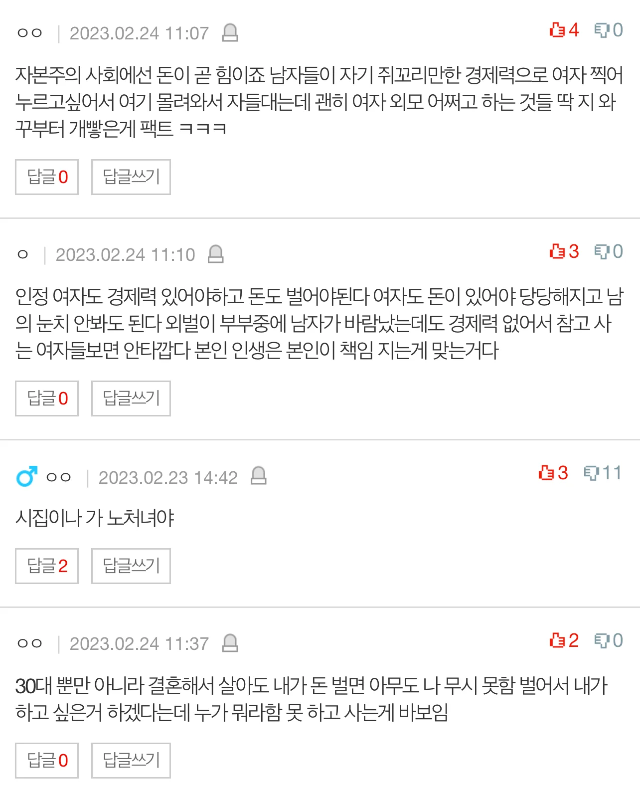 [네이트판] 30대되며 느낀것 여자의 경제력 | 인스티즈