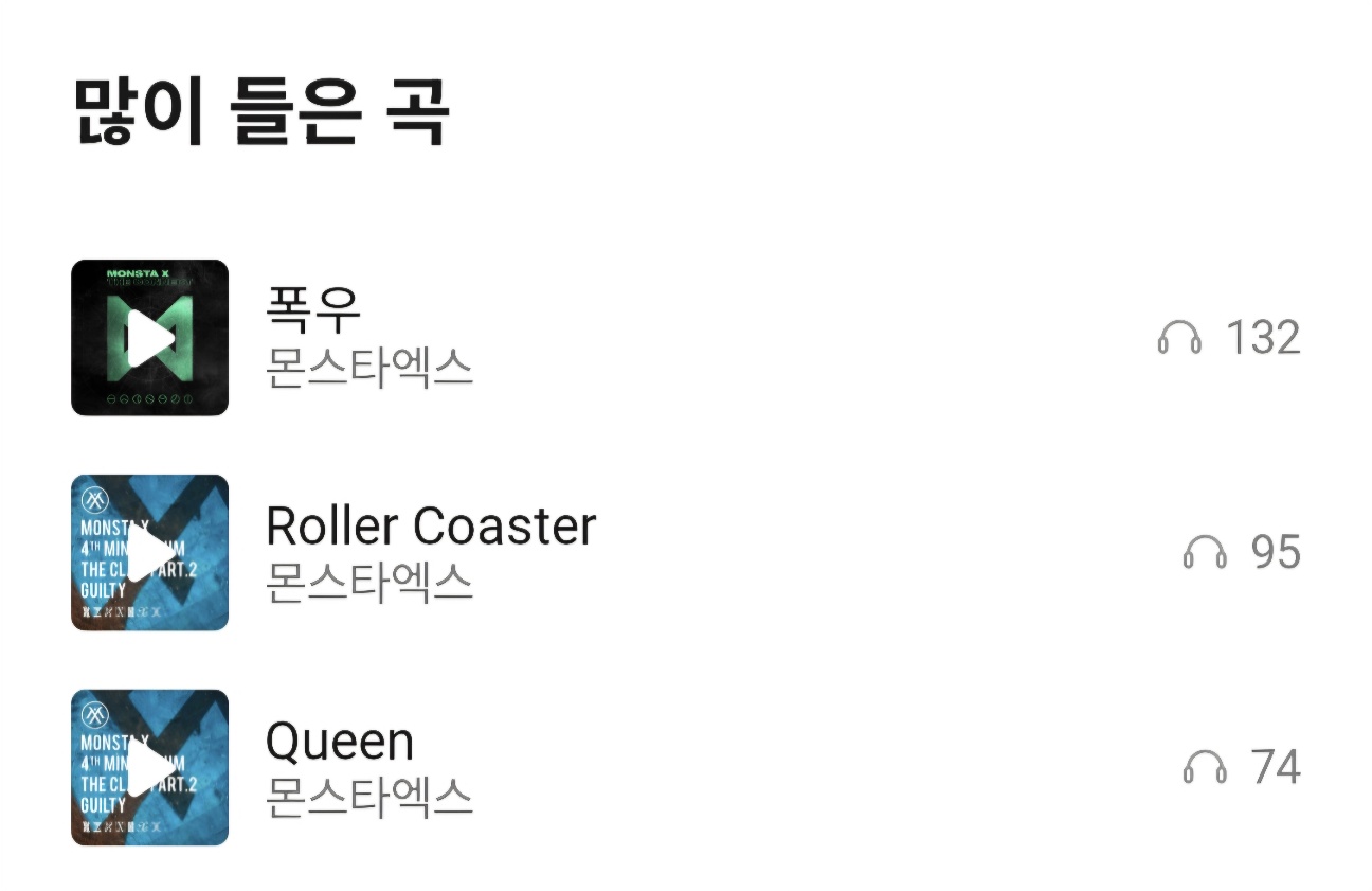 [잡담] 아이돌 노래만 듣는 케이팝 n년차의 최애 수록곡 85편 몬스타엑스 | 인스티즈