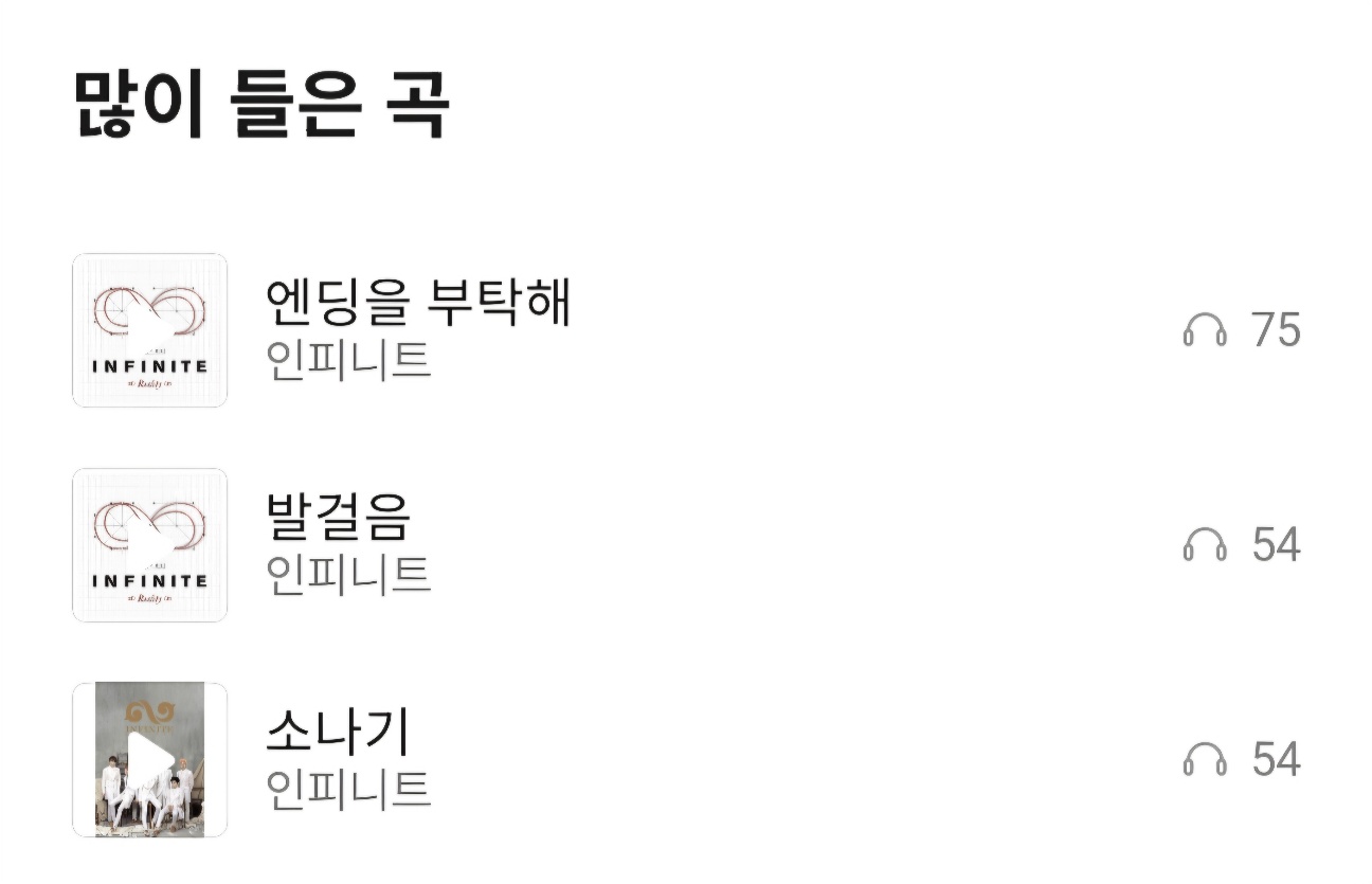 [잡담] 아이돌 노래만 듣는 케이팝 n년차의 최애 수록곡 90편 인피니트 | 인스티즈