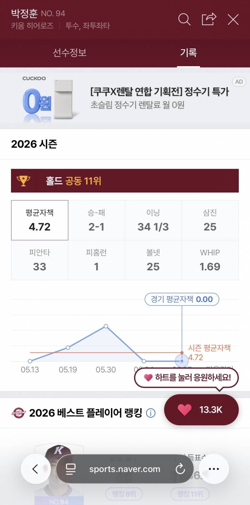 [잡담] 박정훈 배찬승 조동욱 성적 보고 옴 | 인스티즈