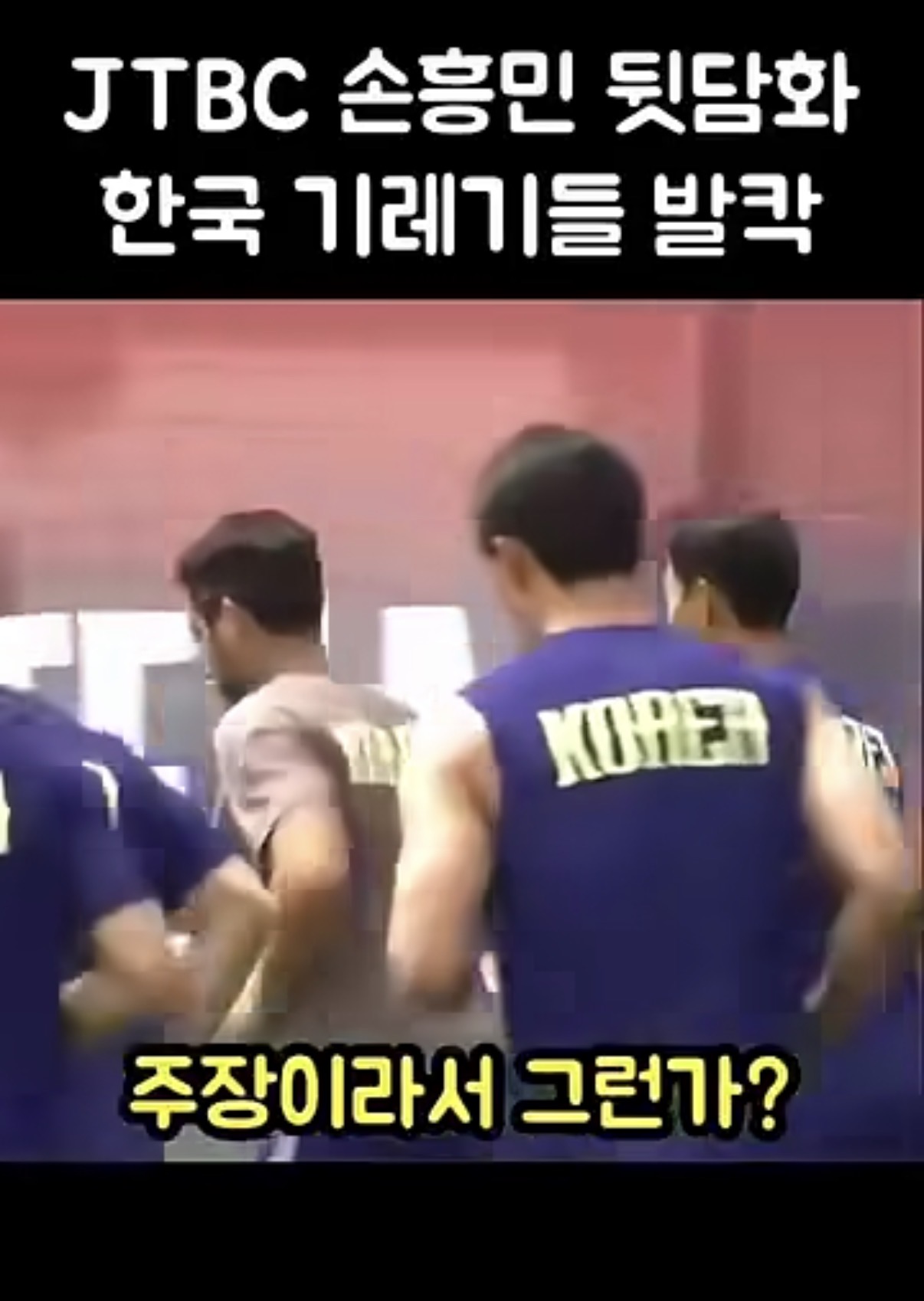 [마플] 월드컵 기자들 손흥민 뒷담화한거 | 인스티즈