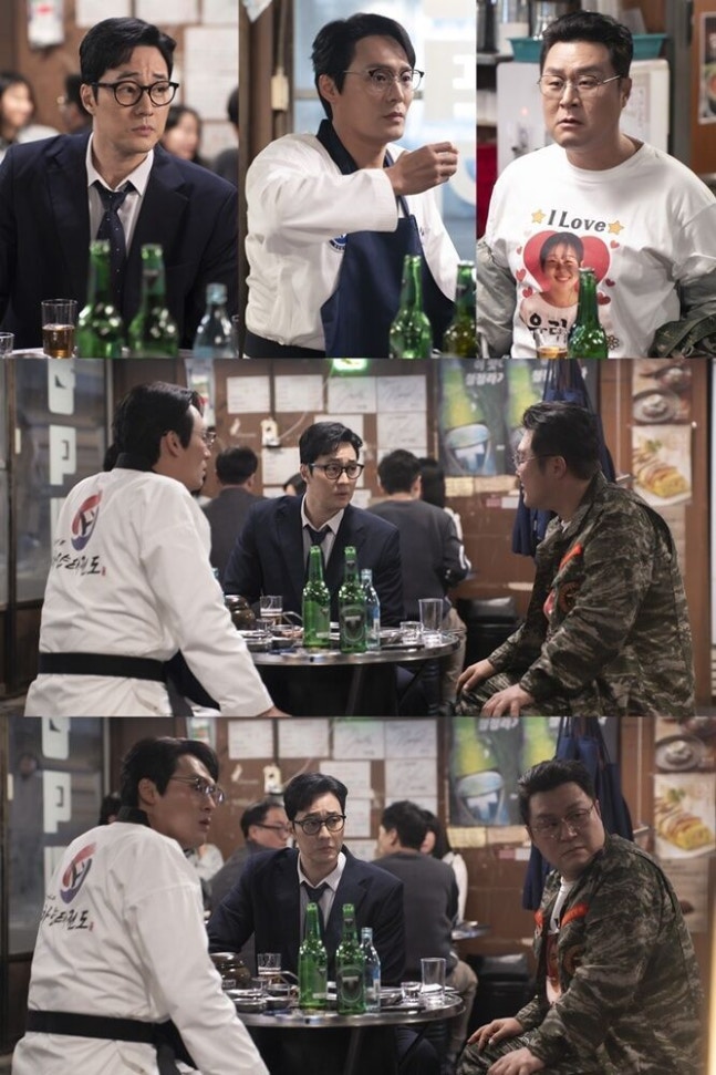 [정보/소식] 스김부장) 첫 장면부터 '찐친' 바이브 터진다…'김부장' 소지섭·최대훈·윤경호, 최강 호흡 예고 | 인스티즈