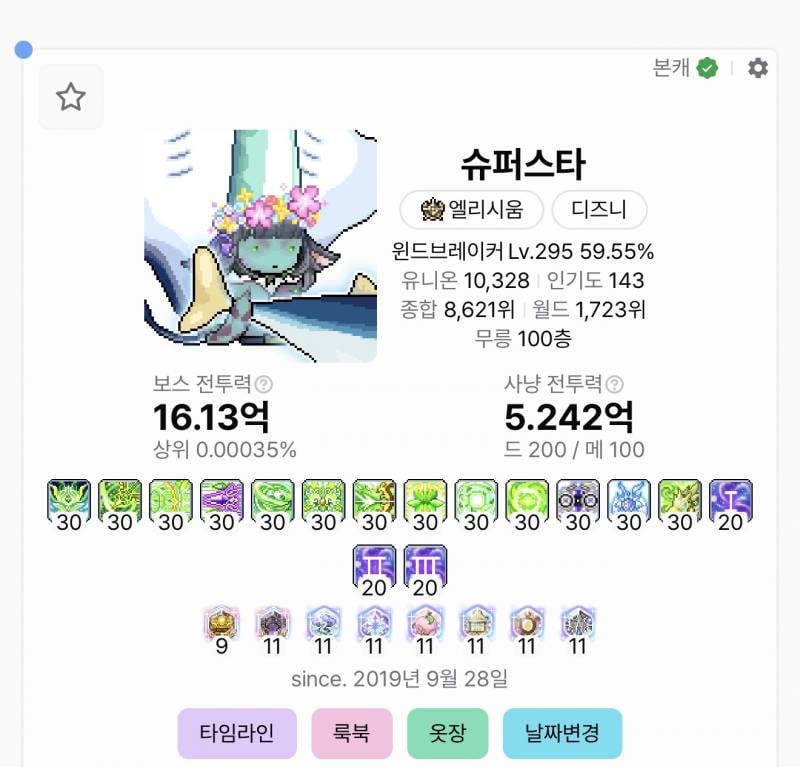 [잡담] 너희들 진 메이플 본캐 닉 알고있었어? | 인스티즈