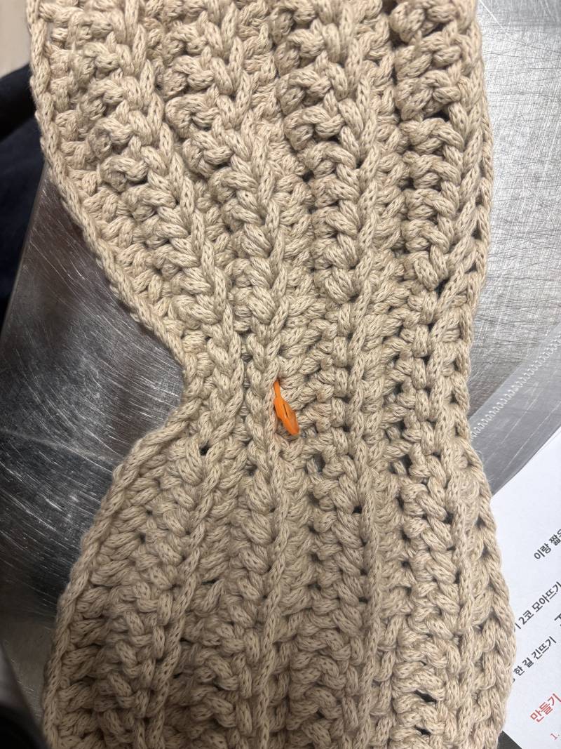 [잡담] 뜨개질좀 하는익?ㅠㅠ 몇단인지 봐주르 | 인스티즈
