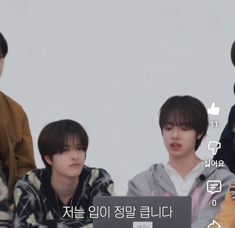 입이 커서 세로로 다이제가 들어간다는 아이돌..jpg | 인스티즈