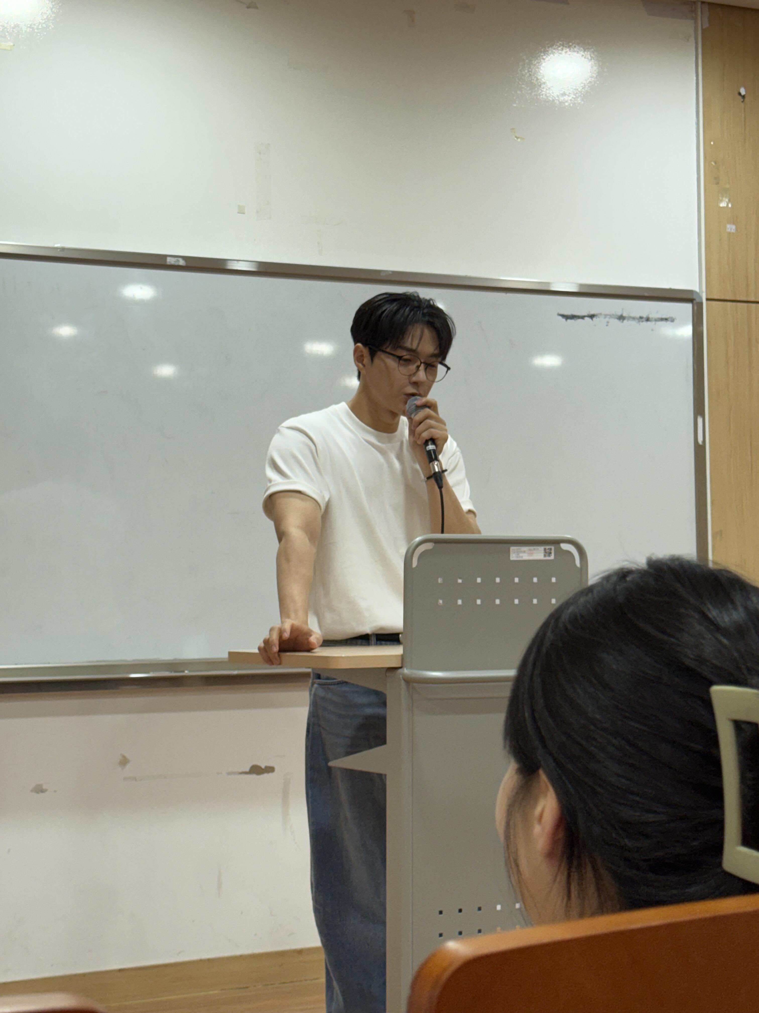 [잡담] 어제자 세종대 강연한 인피니트 엘 | 인스티즈