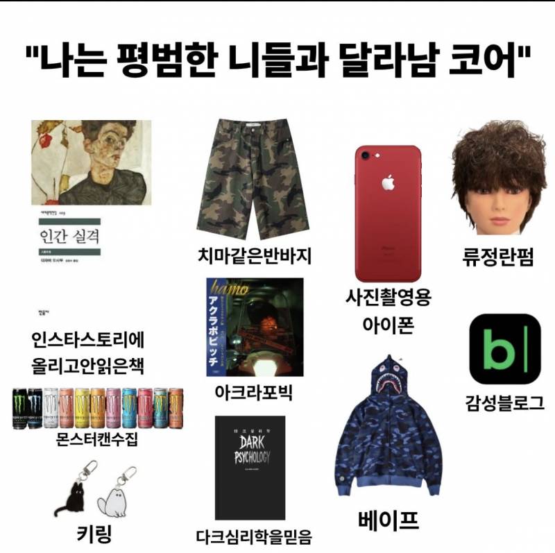 [잡담] 평범함과 달라 난 코어에 몇개 해당해 | 인스티즈