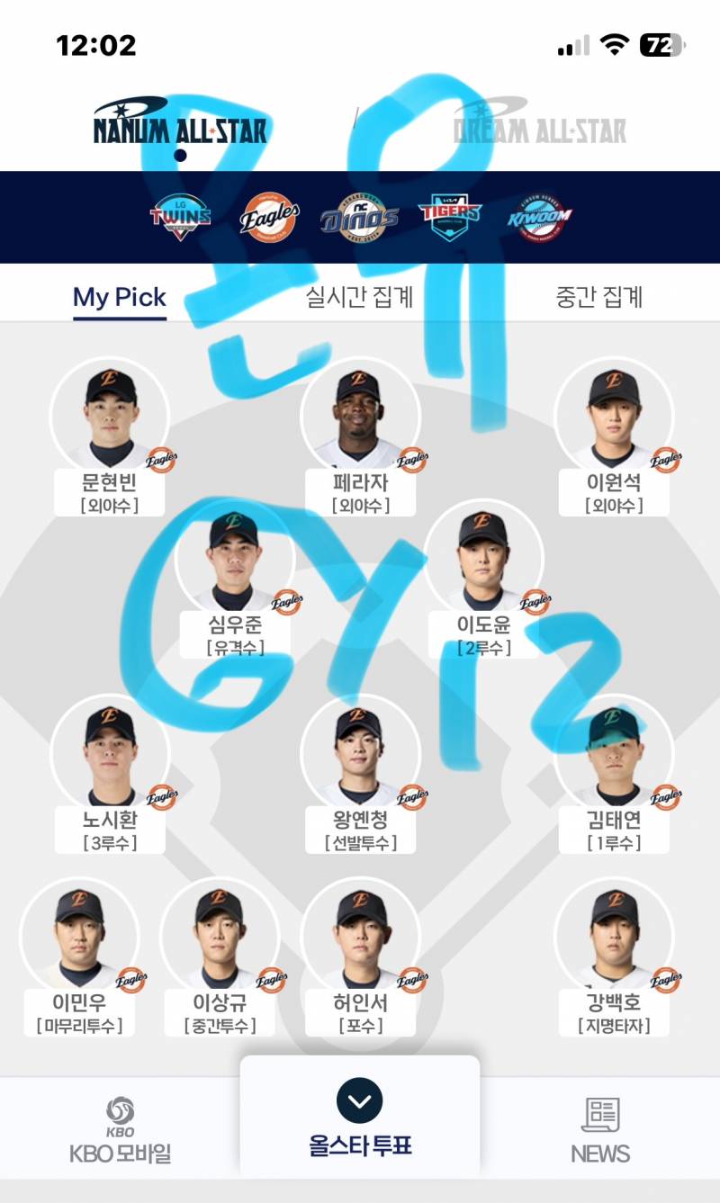 [잡담] 🩵🐰온유팬이자한화팬🦅🧡 | 인스티즈