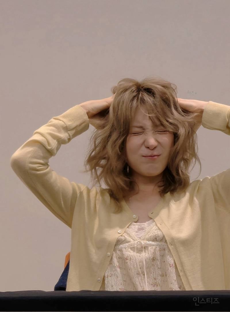 인생 머리라는 반응 많은 이채연 히피펌.jpg | 인스티즈