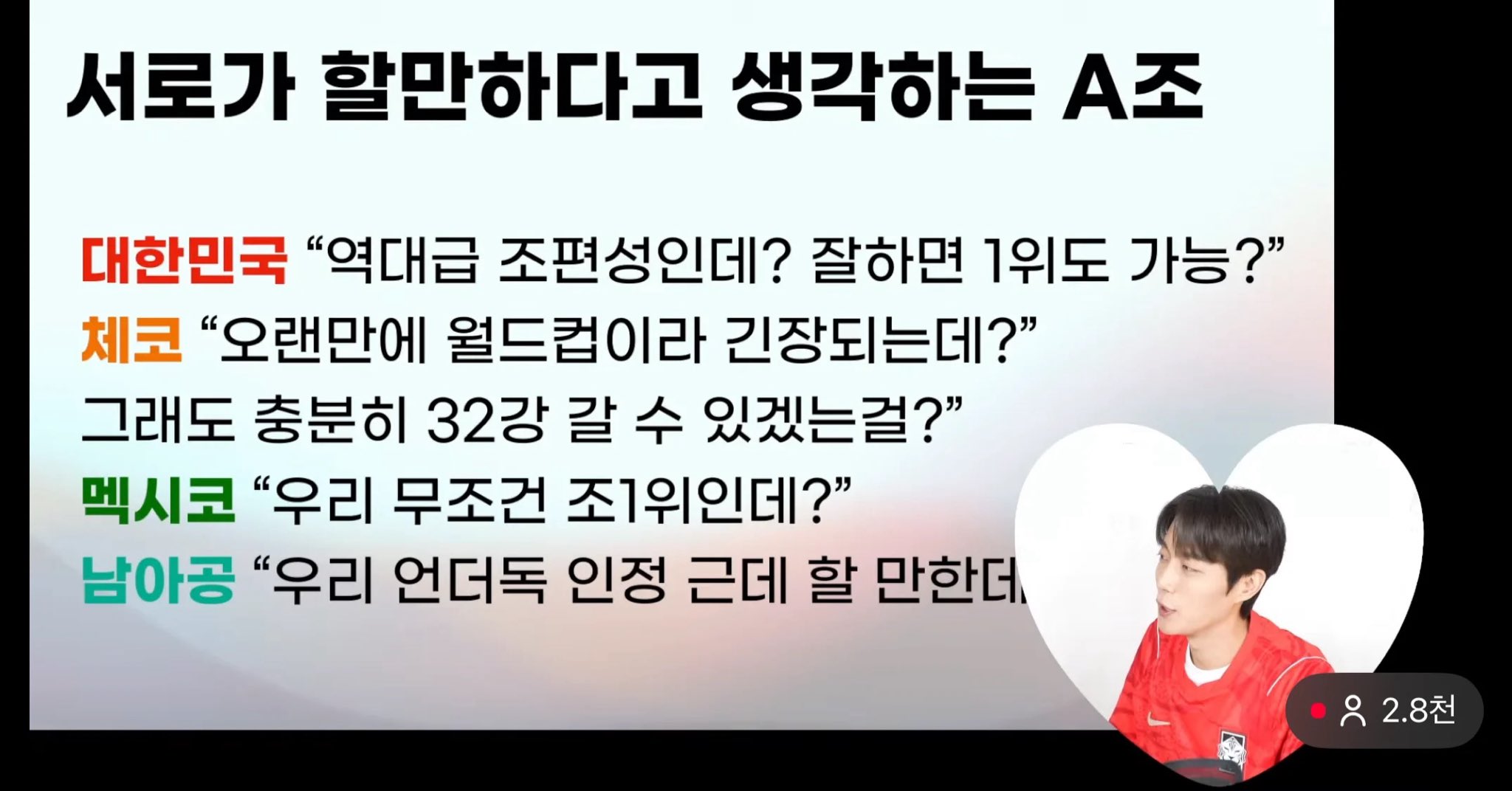 [잡담] 서로가 할만하다고 생각하는 A조 이거 개웃기다ㅠ | 인스티즈