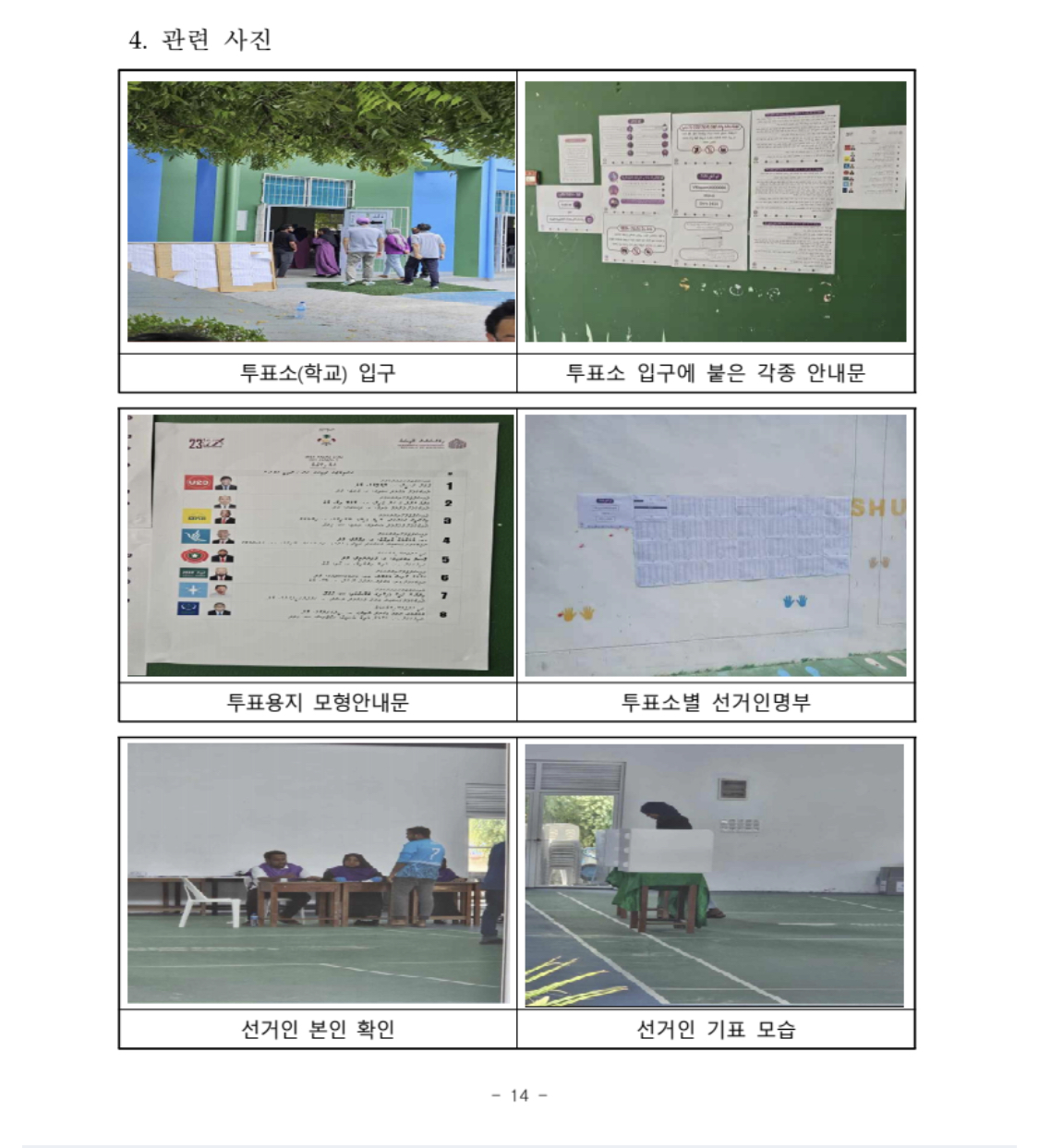[정보/소식] 선관위 몰디브 대통령선거 참관 결과보고서 | 인스티즈