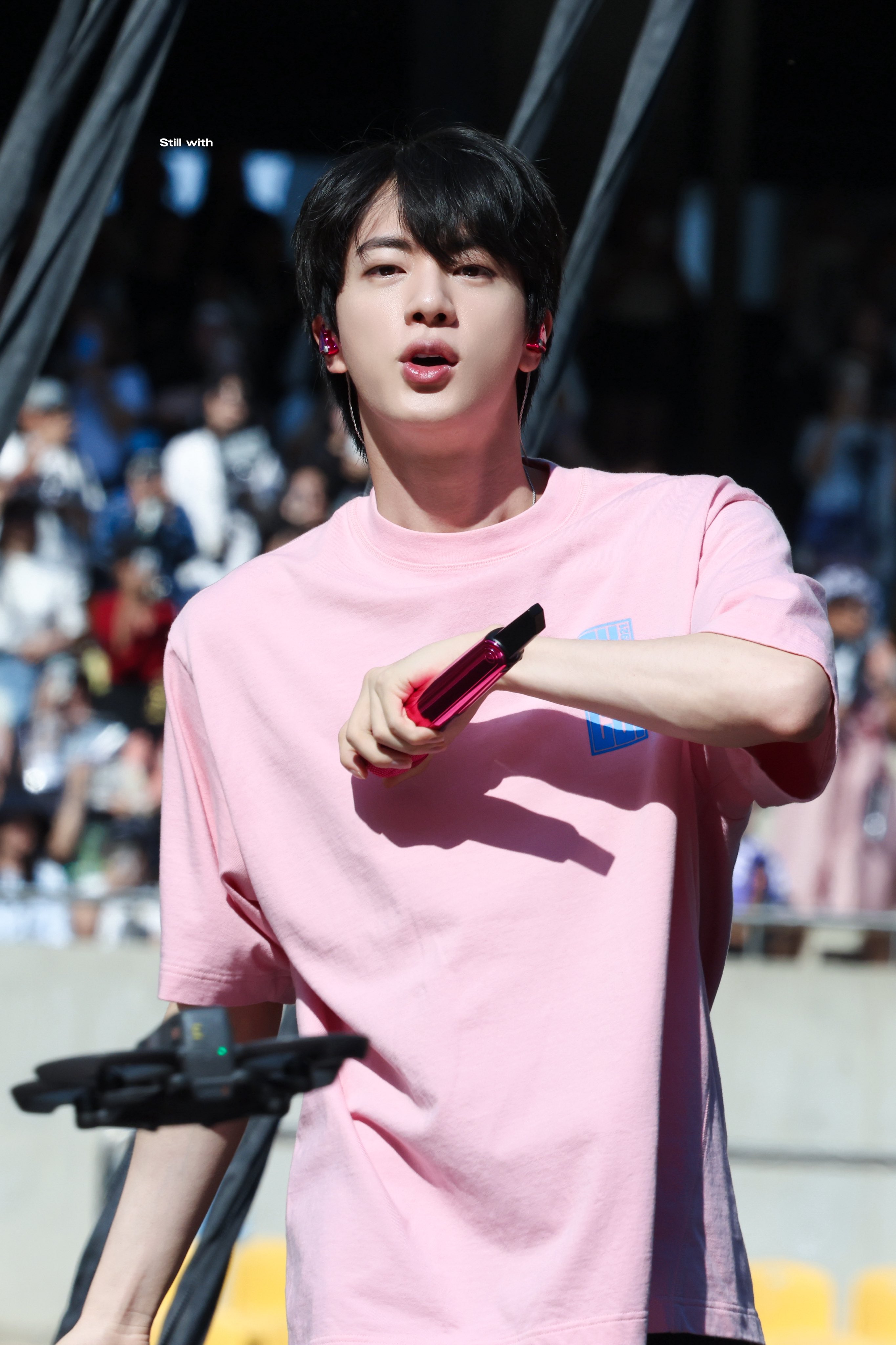[잡담] 핑크도 잘받는 너란 햄찌 주어 방탄 진 | 인스티즈