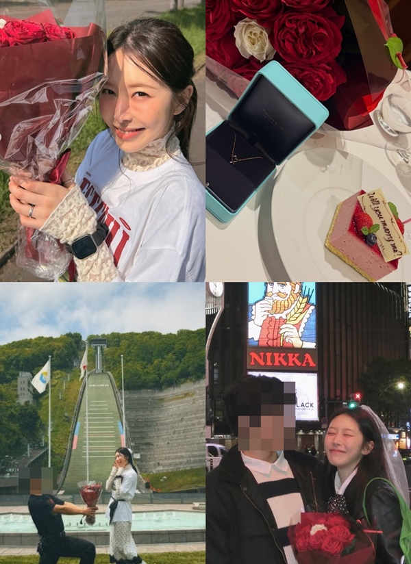 [정보/소식] 소나무 출신 홍의진, 日 연인과 결혼한다•••홋카이도서 깜짝 프러포즈 [스타엿보기] | 인스티즈