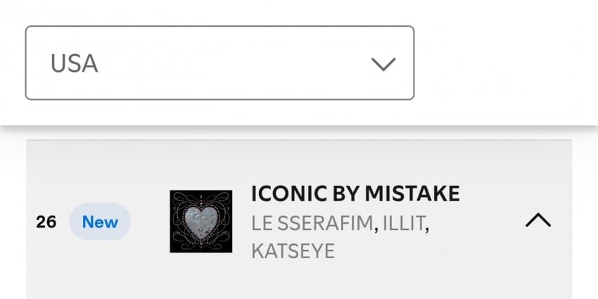 [정보/소식] 르세라핌-아일릿-캣츠아이 "ICONIC BY MISTAKE" 스포티파이 미포티 26위 진입 | 인스티즈