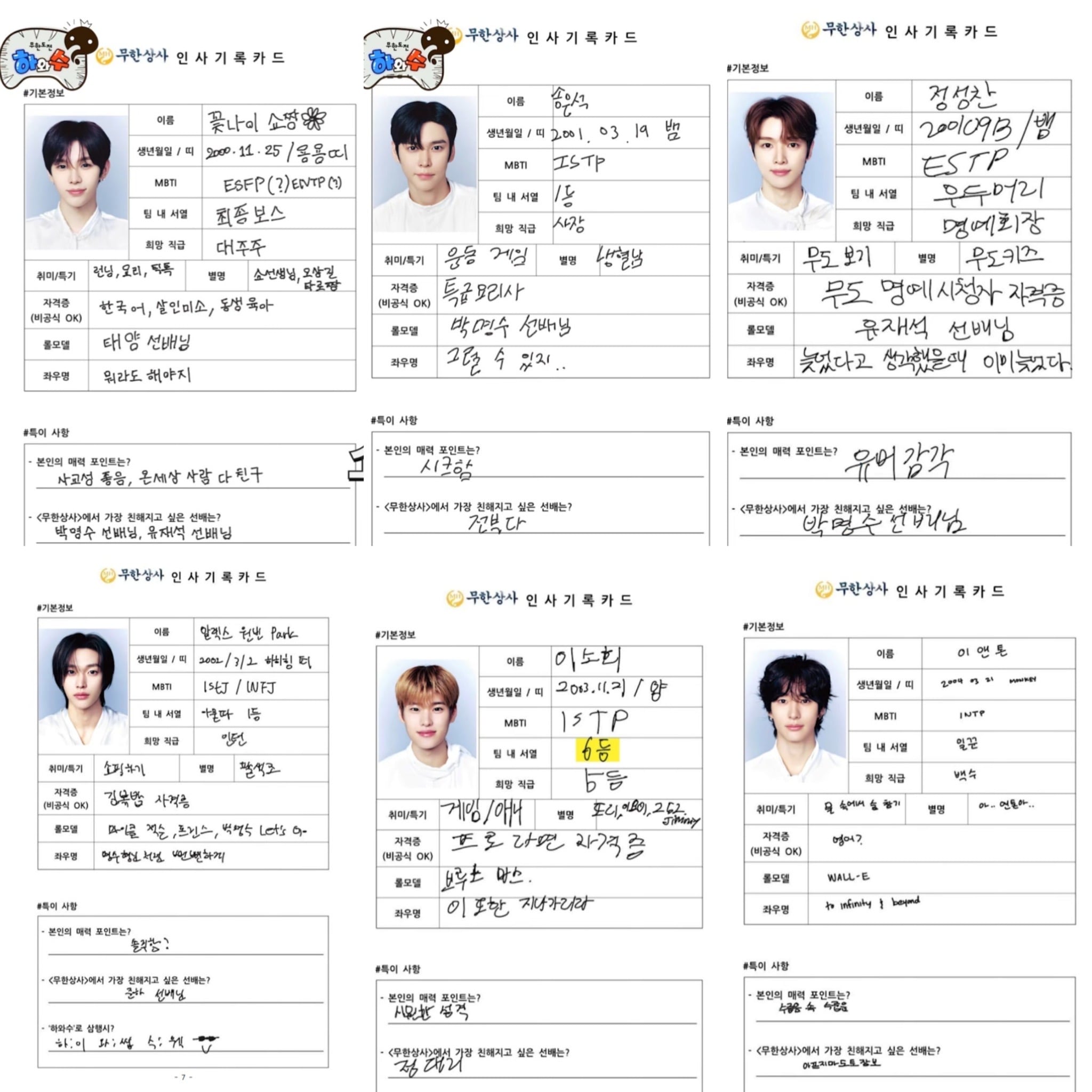 [잡담] 라이즈 멤버들 글씨체보고 AI한테 분석해달랬는데 | 인스티즈