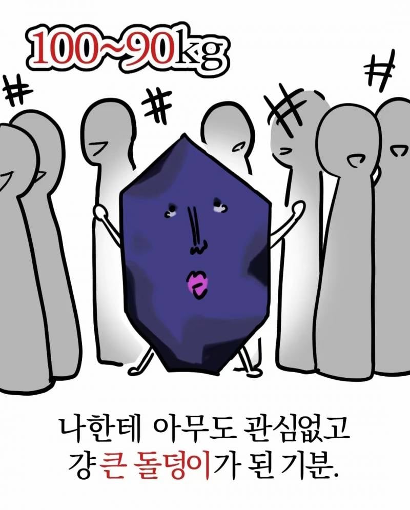 몸무게별 주변인의 반응 | 인스티즈