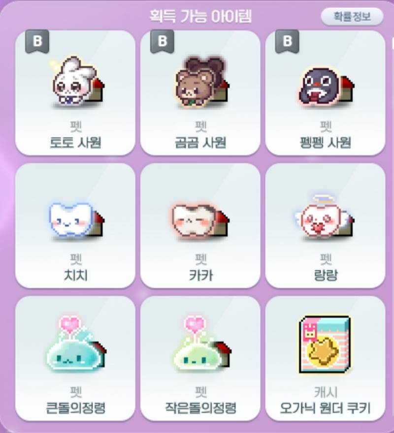 [잡담] 메이플 신규 펫 얘 혹시 | 인스티즈