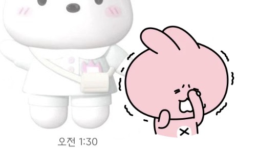 [잡담] 아빠가 우는 토끼 이모티콘 보낼 때 귀여움 | 인스티즈