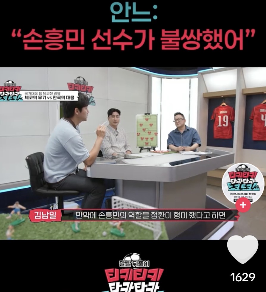 [잡담] 아앀ㅋㅋ안정환한테 손흥민 역할시켰으면 손들고 나갔을거래ㅋㅌㅋㅋㅋㅋㅋ | 인스티즈