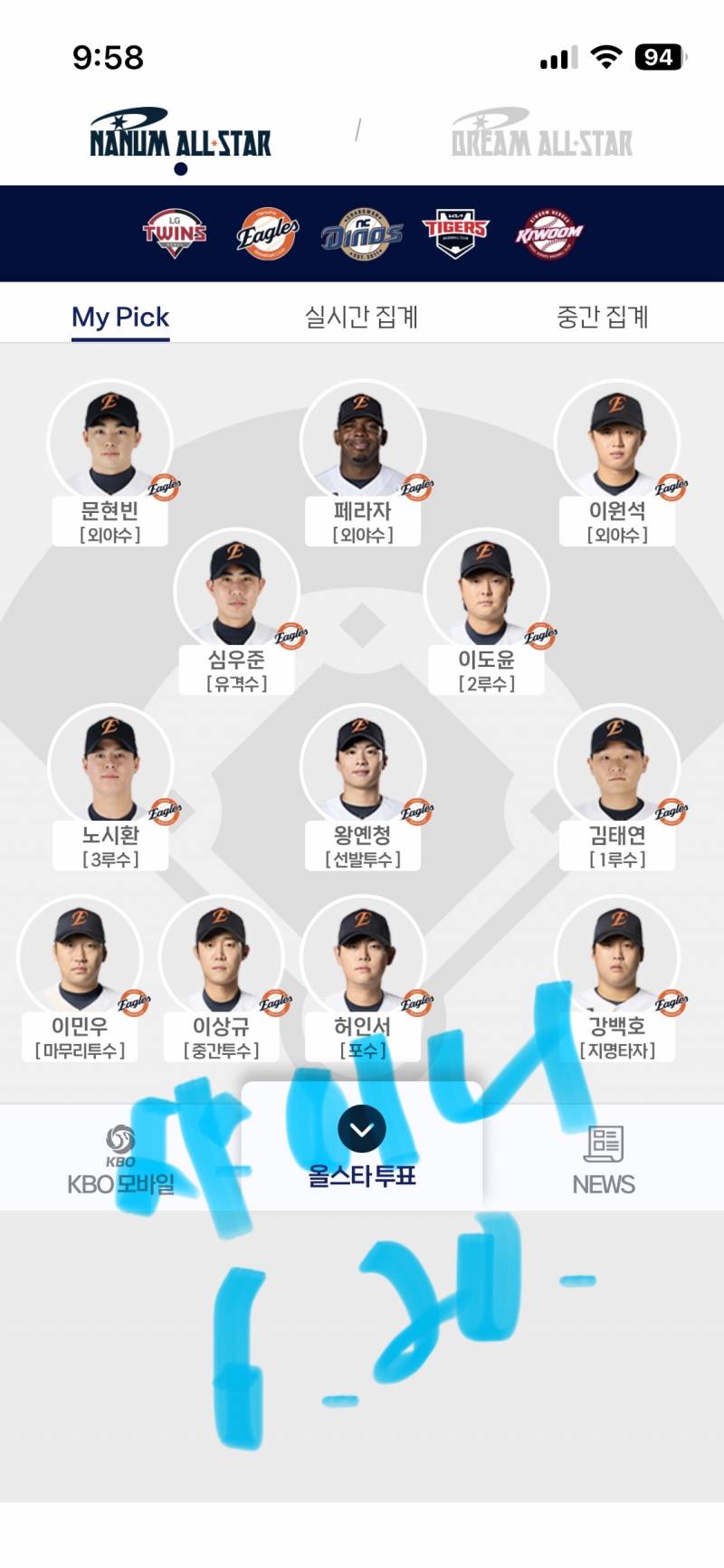 [잡담] 🧡🦅🩵🐰💎투표인증 왔어요 | 인스티즈