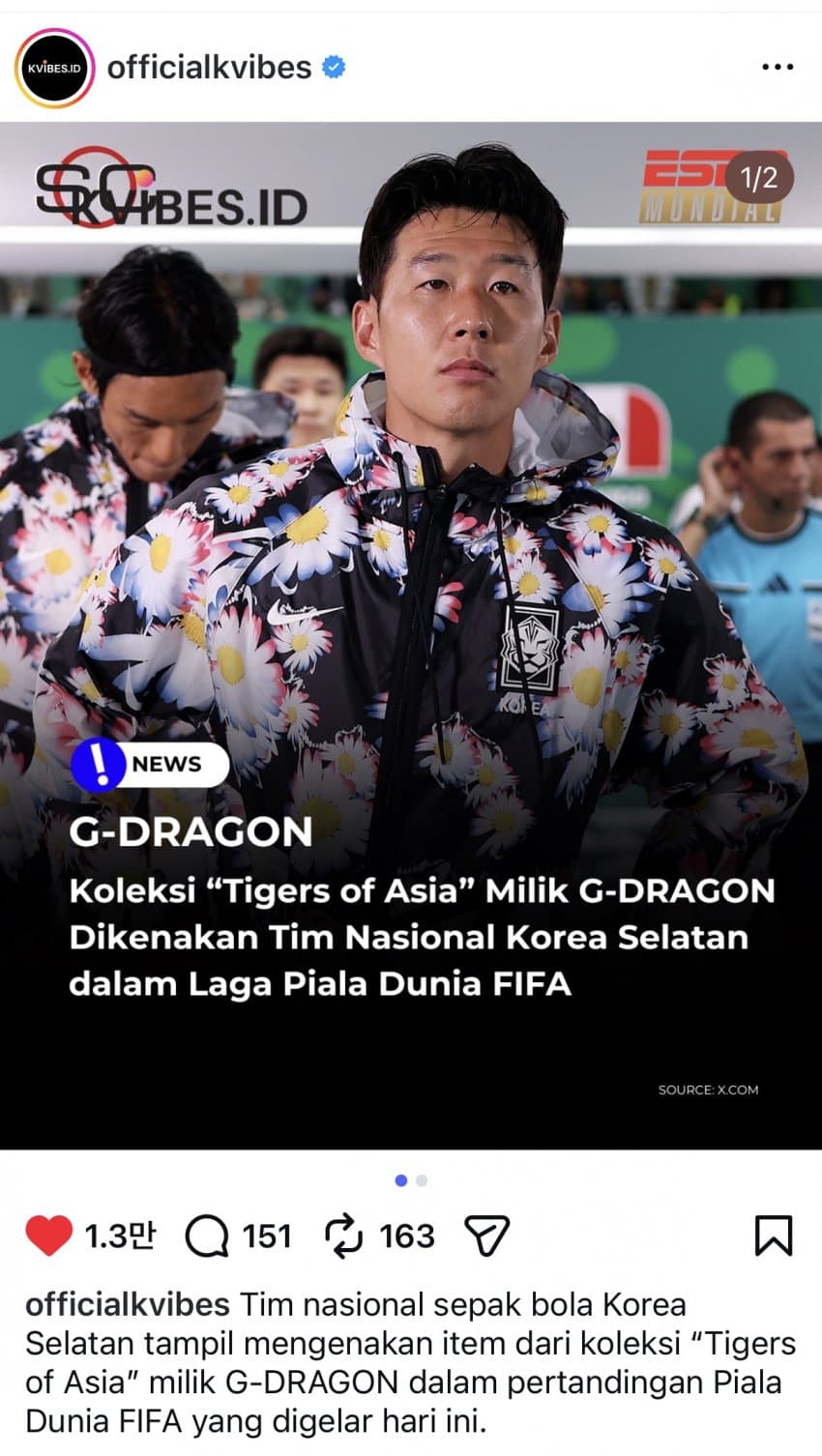 [잡담] 어제 외신들 지디 피마원 나이키 자켓으로 도배된거 봄? | 인스티즈