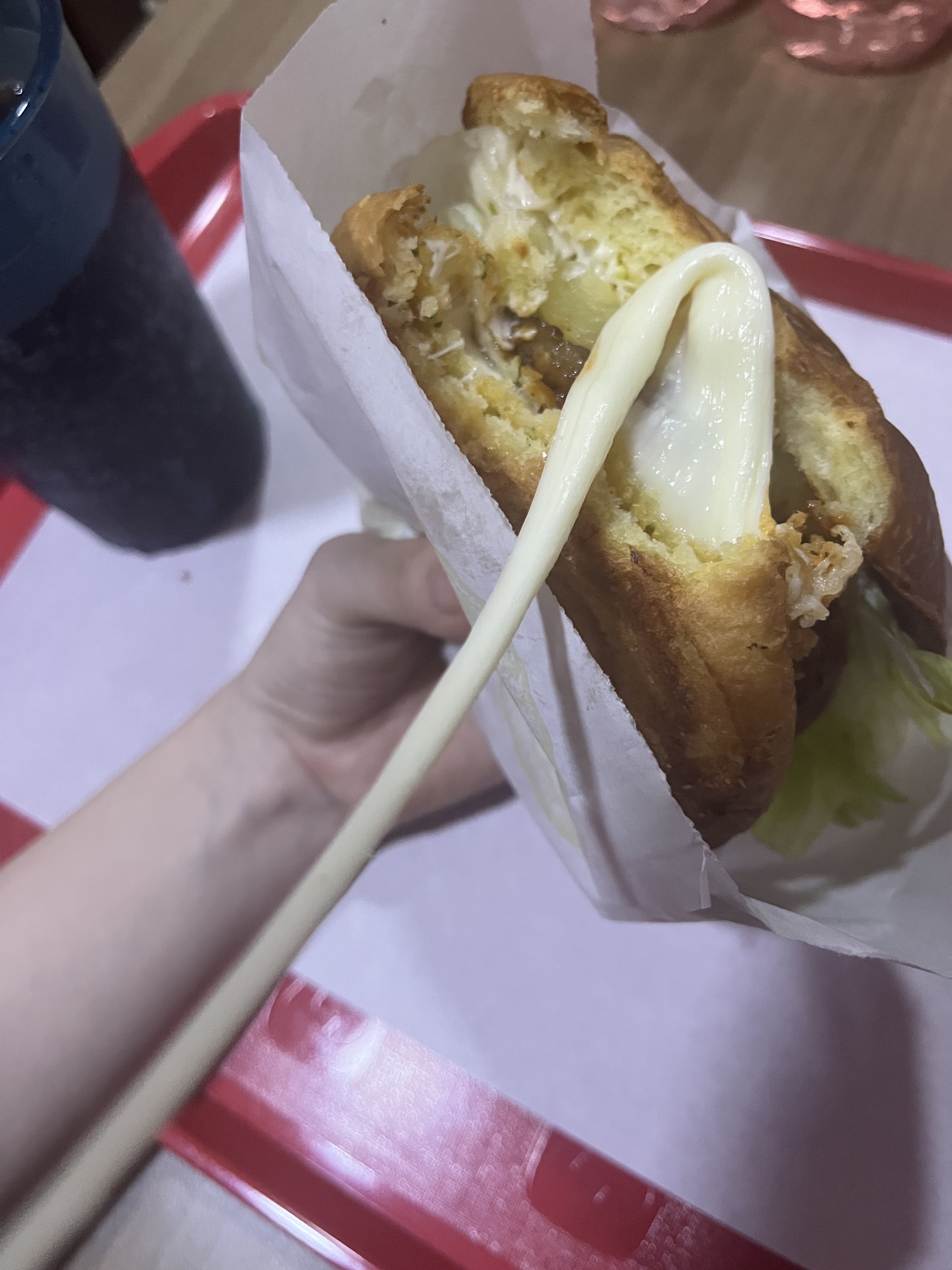 [잡담] 하와이안 피자 불호인 롯리 메이트가 하와이안 햄버거 먹어봄 | 인스티즈