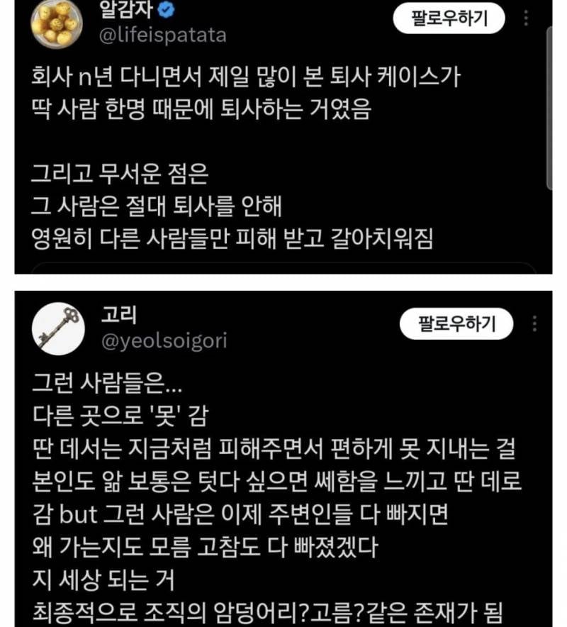 [잡담] 방금 인티에서 봤던 직장 글 중에 진짜 공감한 글 | 인스티즈