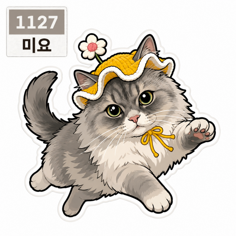 [잡담] 와 지피티한테 고양이 띠부씰 만들어달랫는데 졸귀임.. | 인스티즈