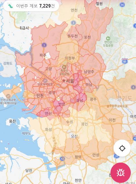 [잡담] 러브버그 실시간 창궐 지도 | 인스티즈