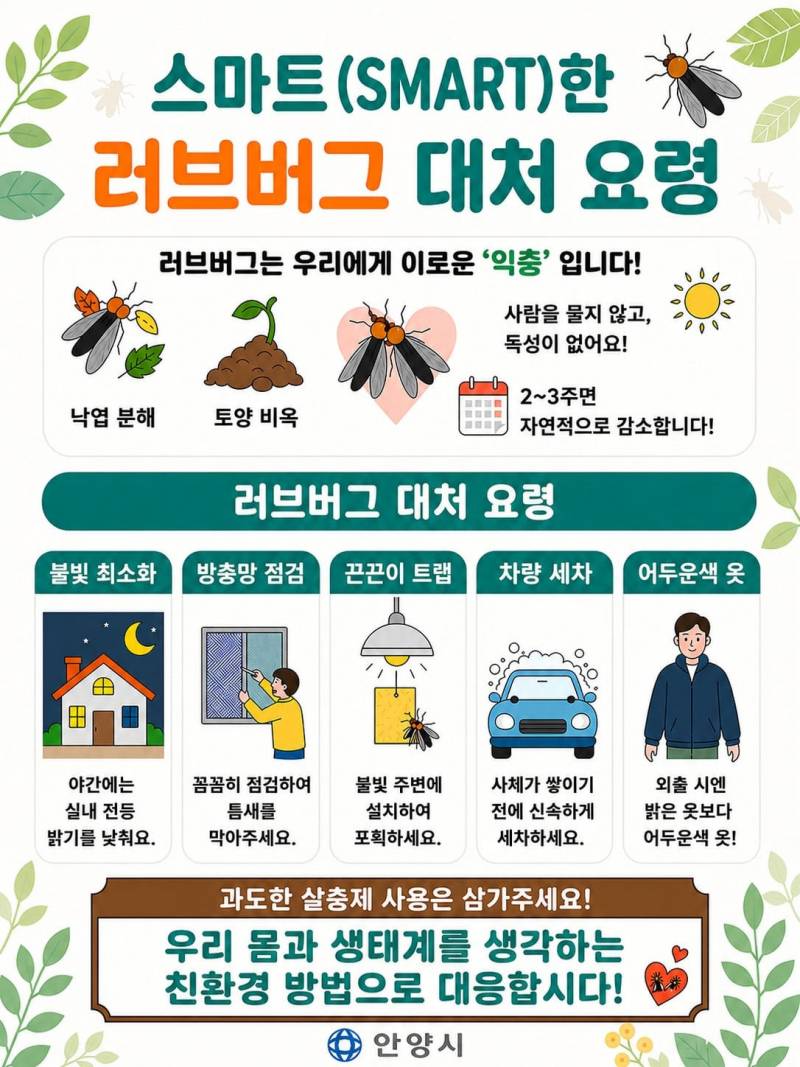 현재 난리 난 안양시 러브버그 안내문..JPG | 인스티즈