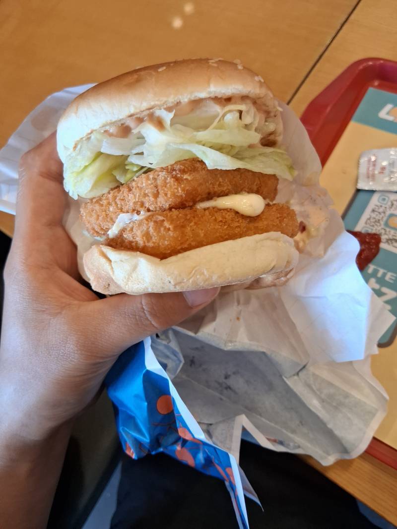 [잡담] 꽤 맛도리였던 사각새우버거 | 인스티즈