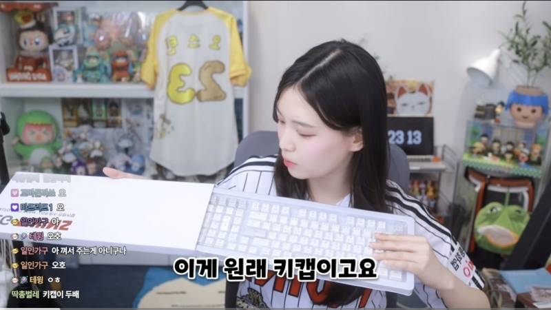 [잡담] 아 로지텍 키보드 키캡을 따로 주는 거였구나 | 인스티즈