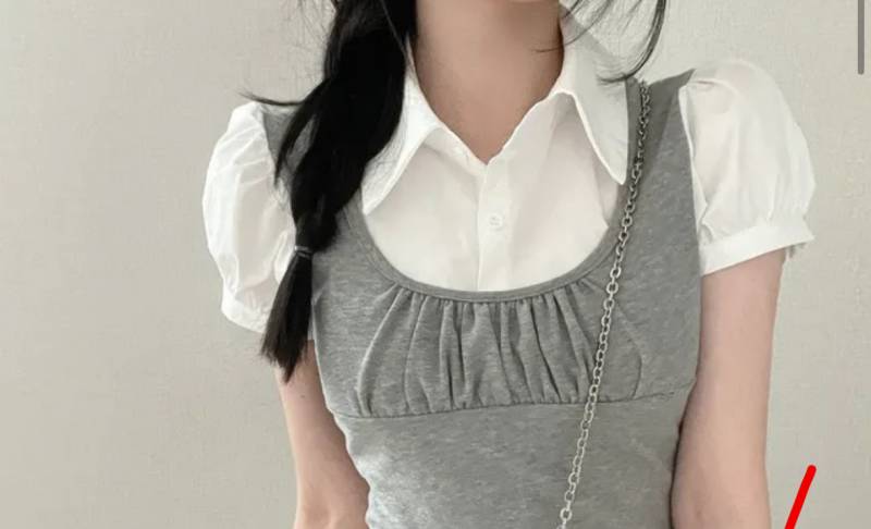[잡담] 얘들아 이런 퍼프 가디건 입으면 좀 눌려질까? | 인스티즈
