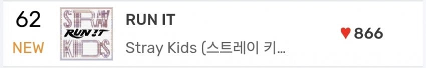 [정보/소식] 스키즈 - 'Run it' 멜론 핫100 진입 | 인스티즈