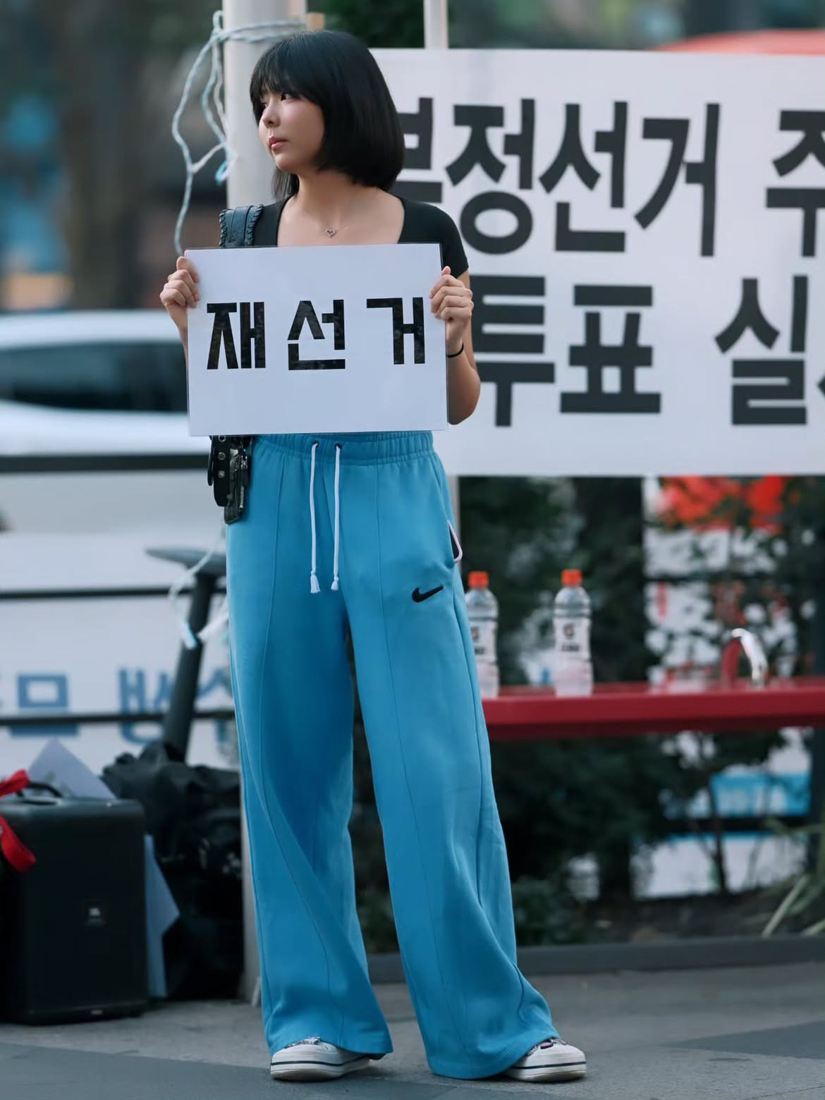 [잡담] 강남역 재선거 1인시위 | 인스티즈