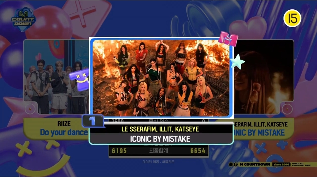 [정보/소식] 엠카 6월 마지막주 1위 르세라핌,아일릿,캣츠아이 | 인스티즈