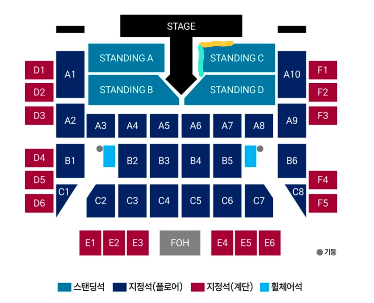[잡담] 스탠딩 1n이면 펜스 어디 잡을까 | 인스티즈
