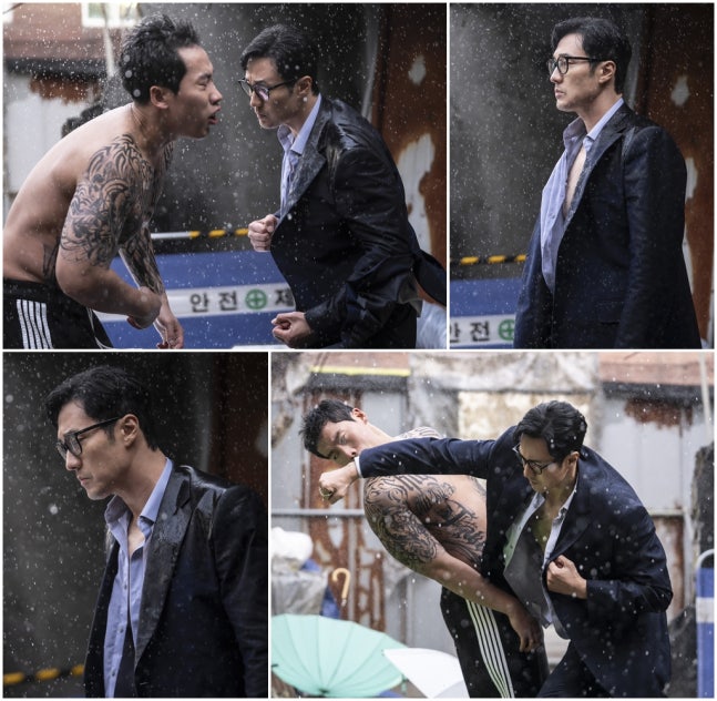 [정보/소식] 스김부장) 소지섭 맞아?…'김부장' 속 젖은 수트×삐뚤어진 안경 비주얼 | 인스티즈