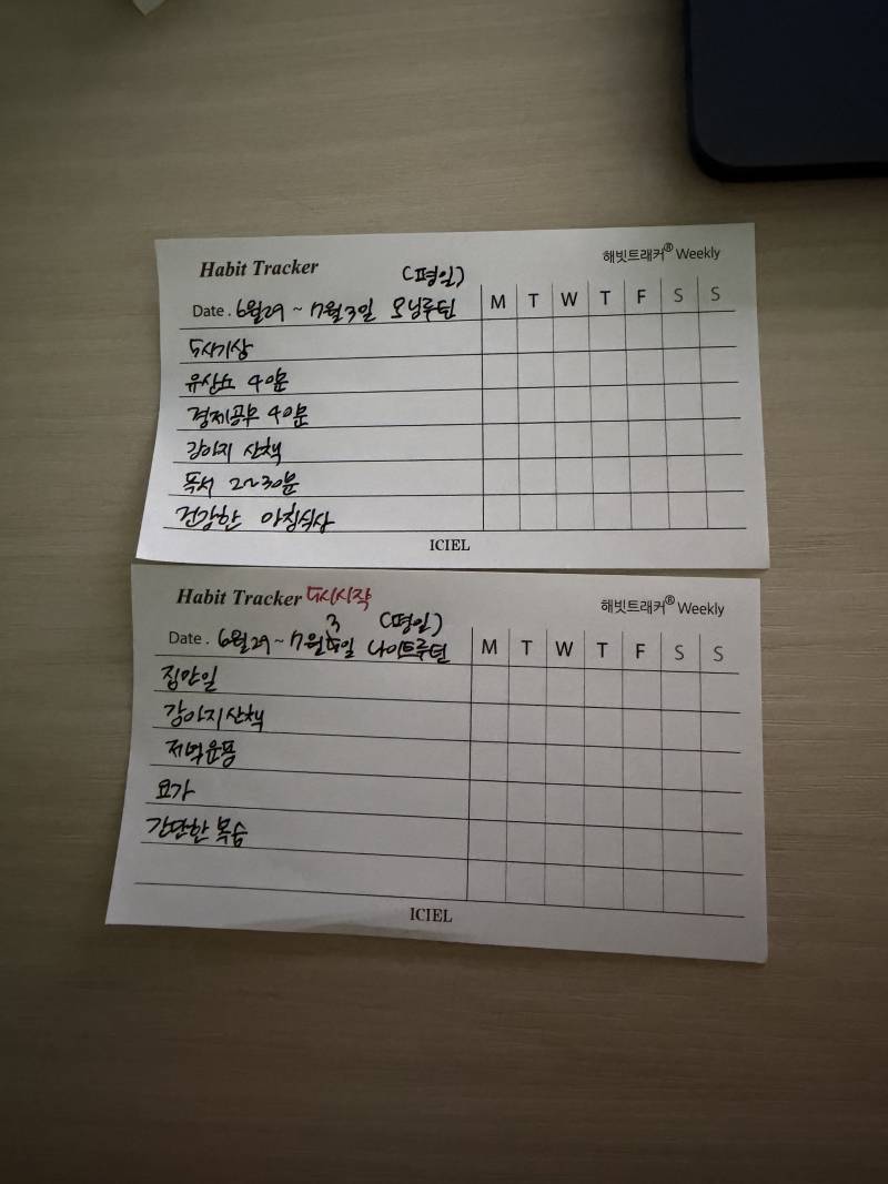 [잡담] 내향인 파워 J…는 일요일 계획짜는날 힐링 | 인스티즈