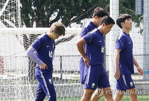 [잡담] 오늘 훈련 선수들 모습인데.. | 인스티즈