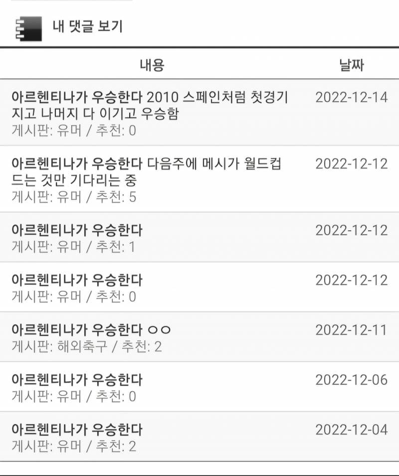[잡담] 아르헨티나가 우승한다 | 인스티즈