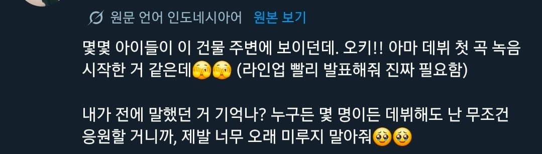 [잡담] 슴티알 데뷔 준비 들어간거 맞는듯 | 인스티즈
