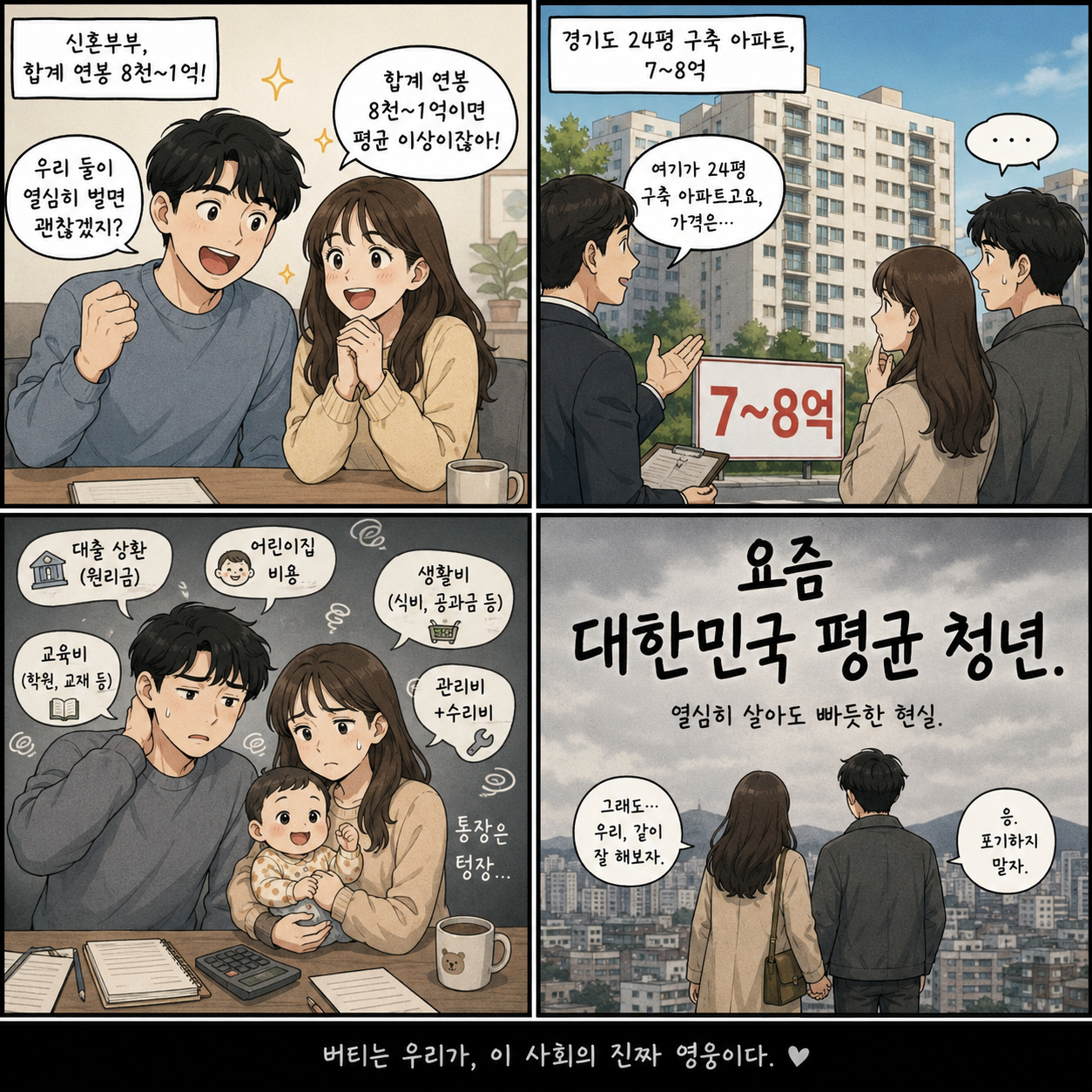 [잡담] 요즘 대한민국 신혼부부 현실 ㅠ | 인스티즈