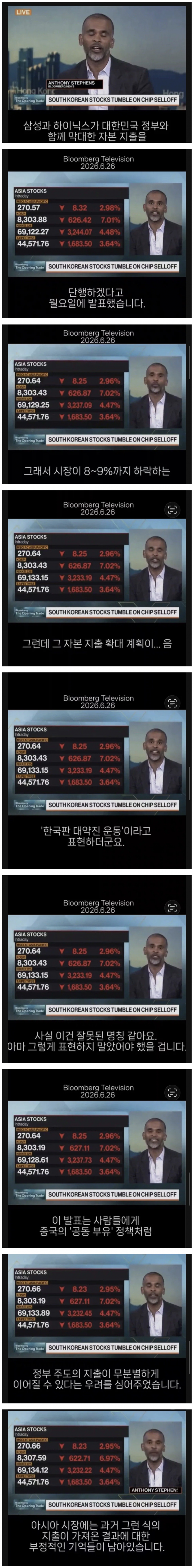 [잡담] 블룸버그가 얘기하는 삼성전자 하이닉스 하락 이유래 ㅋㅋㅋㅋㅋㅋㅋ | 인스티즈
