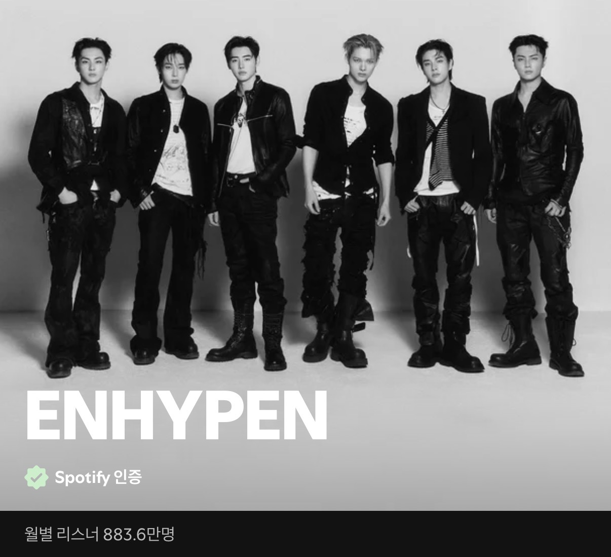[잡담] 현재 스포티파이에서 월간 청취자가 가장 많은 K-POP 그룹 TOP10 | 인스티즈